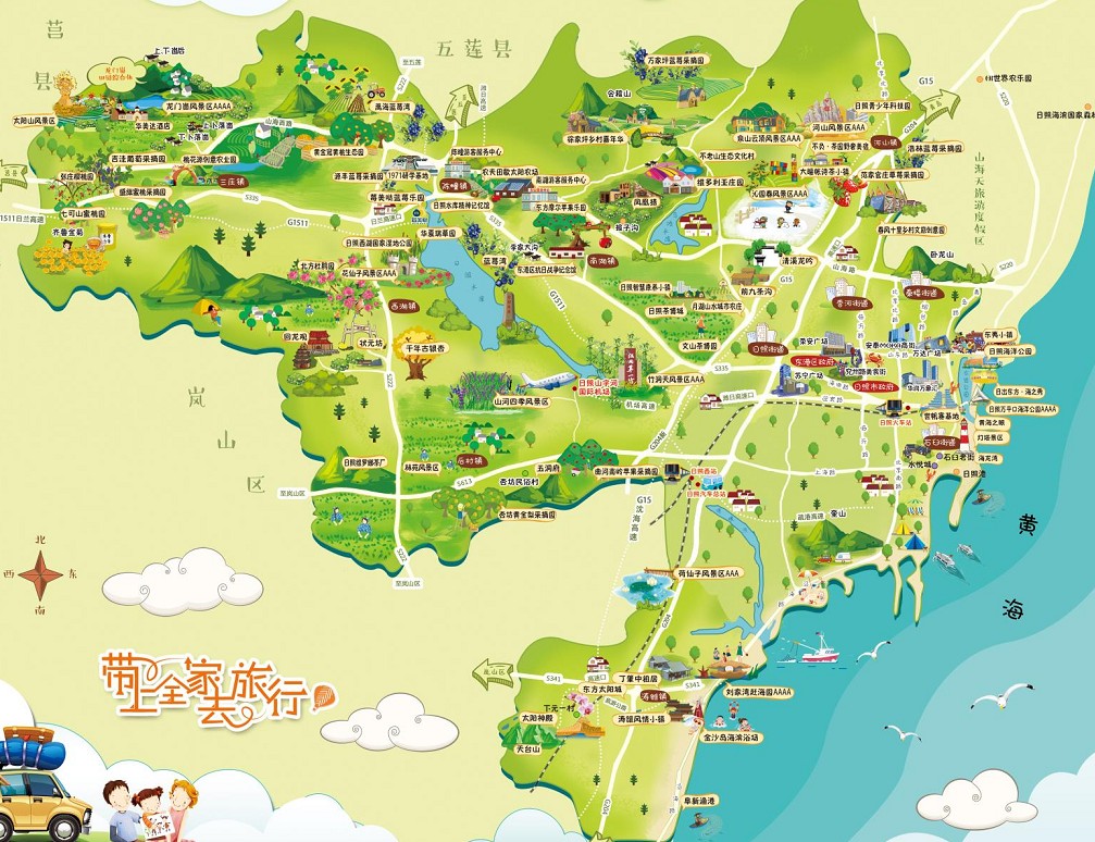 武昌景区使用手绘地图给景区能带来什么好处？